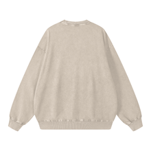 Snow Washed Oversized Sweatshirt